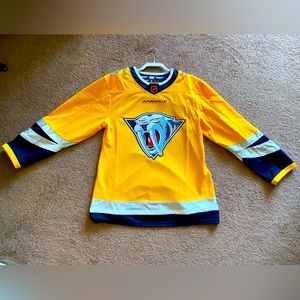 Nashville Predators 2022 Reverse Retro Adidas Authentic Jersey